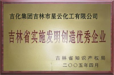 吉林省實施發明創造優秀企業